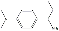 4-(1-AMINOPROPYL)-N,N-DIMETHYLANILINE Structure