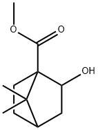 2-Hydroxy-7,7-dimethyl-bicyclo[2.2.1]heptane-1-carboxylic acid methyl ester,104177-29-9,结构式