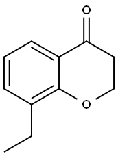 8-ETHYL-3,4-DIHYDRO-2H-1-BENZOPYRAN-4-ONE Structure