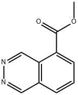 Methyl phthalazine-5-carboxylate 化学構造式