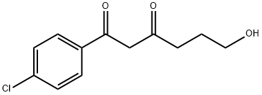 1,3-Hexanedione, 1-(4-chlorophenyl)-6-hydroxy- 结构式