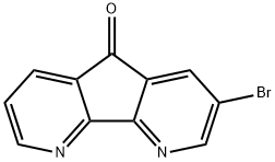 2-bromo-4,5-Diazafluoren-9-one Struktur