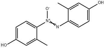 Phenol, 4,4'-azoxybis[3-methyl- Structure