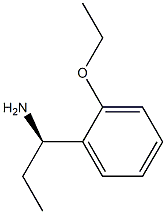 (1R)-1-(2-ETHOXYPHENYL)PROPAN-1-AMINE 结构式