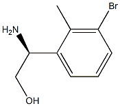 (2S)-2-AMINO-2-(3-BROMO-2-METHYLPHENYL)ETHAN-1-OL Structure
