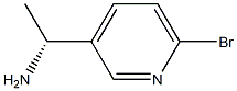 (R)-1-(6-bromopyridin-3-yl)ethanamine Struktur