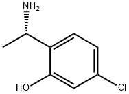 2-((1S)-1-AMINOETHYL)-5-CHLOROPHENOL 化学構造式