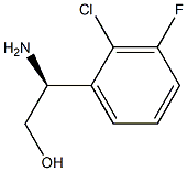 (2S)-2-AMINO-2-(2-CHLORO-3-FLUOROPHENYL)ETHAN-1-OL Structure
