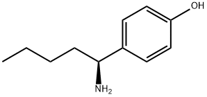 4-((1S)-1-AMINOPENTYL)PHENOL Struktur