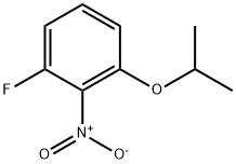 1-Fluoro-3-isopropoxy-2-nitrobenzene Structure