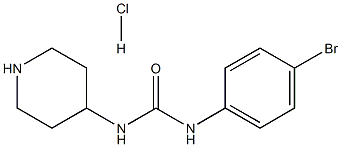 1-(4-Bromophenyl)-3-(piperidin-4-yl)ureahydrochloride|1233955-50-4