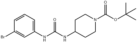 tert-Butyl 4-[3-(3-bromophenyl)ureido]piperidine-1-carboxylate|1233958-21-8