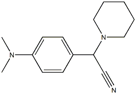 2-[4-(dimethylamino)phenyl]-2-(piperidin-1-yl)acetonitrile|