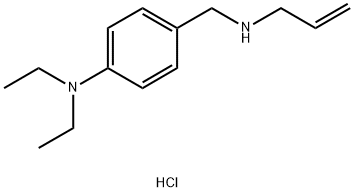 N,N-diethyl-4-{[(prop-2-en-1-yl)amino]methyl}aniline dihydrochloride 结构式