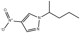 4-nitro-1-(pentan-2-yl)-1H-pyrazole Structure