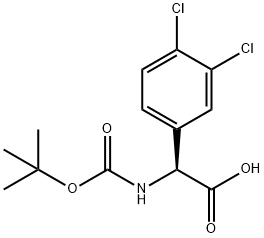 1241678-17-0 (S)-2-((叔丁氧羰基)氨基)-2-(3,4-二氯苯基)乙酸