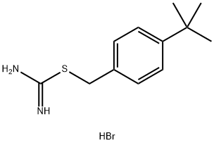 {[(4-tert-butylphenyl)methyl]sulfanyl}methanimidamide hydrobromide Struktur