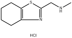 N-甲基-1-(4,5,6,7-四氢苯并[D]噻唑-2-基)甲胺二盐酸盐,1269036-35-2,结构式