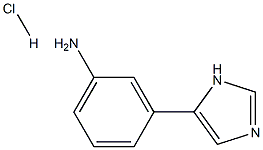 [3-(1H-imidazol-5-yl)phenyl]amine hydrochloride Structure