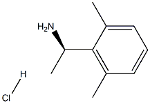 (R)-1-(2,6-二甲基苯基)乙胺盐酸盐 结构式