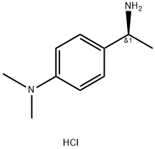 (S)-4-(1-AMINOETHYL)-N,N-DIMETHYLBENZENAMINE HYDROCHLORIDE|1269504-26-8