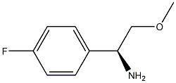 (1S)-1-(4-FLUOROPHENYL)-2-METHOXYETHAN-1-AMINE Structure