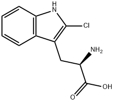D-2-chloro-Tryptophan Struktur