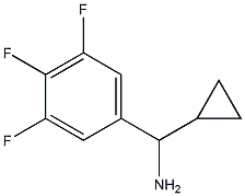 CYCLOPROPYL(3,4,5-TRIFLUOROPHENYL)METHANAMINE Structure