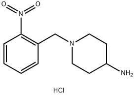 1-(2-Nitrobenzyl)piperidin-4-amine dihydrochloride Structure