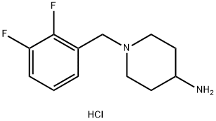1-(2,3-Difluorobenzyl)piperidin-4-aminedihydrochloride Structure