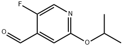 5-Fluoro-2-isopropoxyisonicotinaldehyde Structure