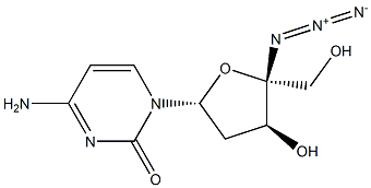 Cytidine,4'-azido-2'-deoxy- 结构式