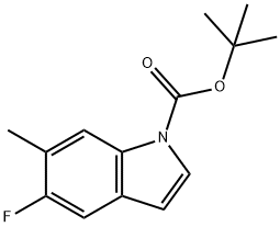 1303531-84-1 tert-Butyl 5-fluoro-6-methyl-1H-indole-1-carboxylate