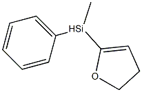 Silane, (4,5-dihydro-2-furanyl)methylphenyl- Struktur