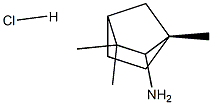 (1S)-2endo-amino-1.3.3-trimethyl-norbornanehydrochloride 结构式