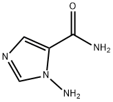 1-amino-1H-imidazole-5-carboxamide Structure