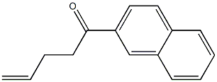 4-Penten-1-one, 1-(2-naphthalenyl)- Structure