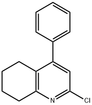 2-CHLORO-4-PHENYL-5,6,7,8-TETRAHYDROQUINOLINE Struktur