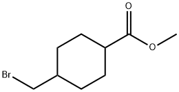 4-(溴甲基)环己烷羧酸甲酯,1331776-42-1,结构式