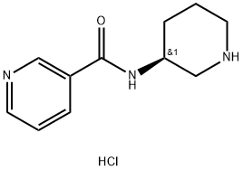 (S)-N-(Piperidin-3-yl)pyridine-3-carboxamide dihydrochloride Struktur