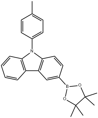 3-(4,4,5,5-tetramethyl-1,3,2-dioxaborolan-2-yl)-9-(p-tolyl)-9H-carbazole