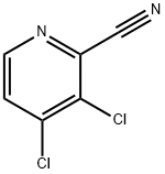 2-氰基-3,4-二氯吡啶,1346167-25-6,结构式