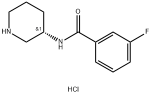 (S)-3-Fluoro-N-(piperidin-3-yl)benzamidehydrochloride