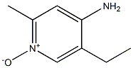 4-Pyridinamine,5-ethyl-2-methyl-, 1-oxide Struktur