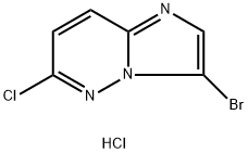 Imidazo[1,2-b]pyridazine, 3-bromo-6-chloro- Struktur