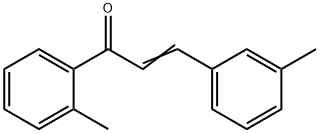 (2E)-1-(2-methylphenyl)-3-(3-methylphenyl)prop-2-en-1-one Structure