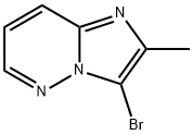 3-BROMO-2-METHYLIMIDAZO[1,2-B]PYRIDAZINE,1368313-23-8,结构式