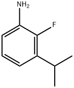 2-FLUORO-3-ISOPROPYLANILINE 结构式