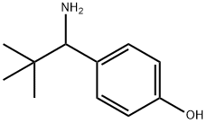 4-(1-AMINO-2,2-DIMETHYLPROPYL)PHENOL,1391023-83-8,结构式