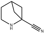 2-AZABICYCLO[3.1.1]HEPTANE-1-CARBONITRILE,1392879-18-3,结构式